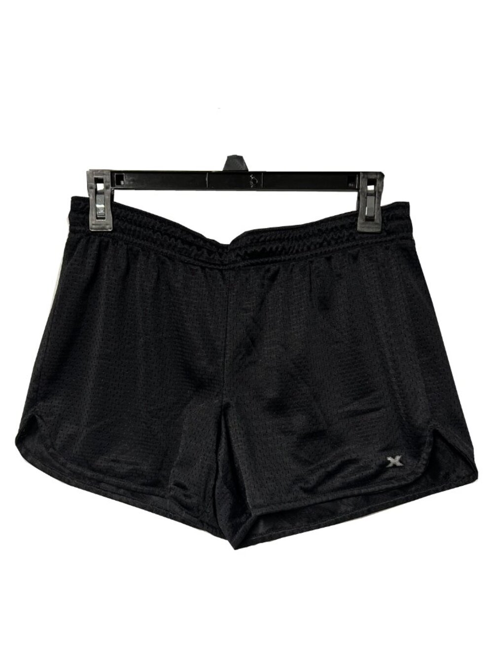 Women's Xersion Black Athletic Mesh Shorts